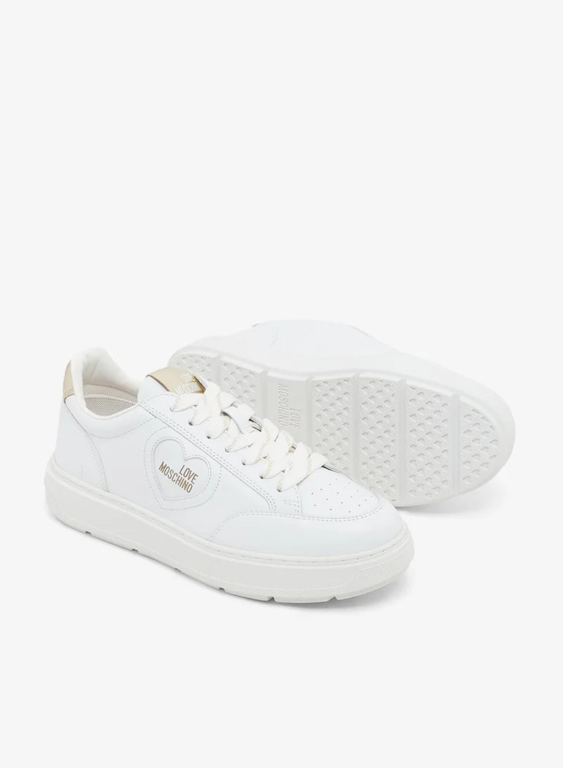 Sneaker bianche JA15154G1NIA210A Love Moschino
