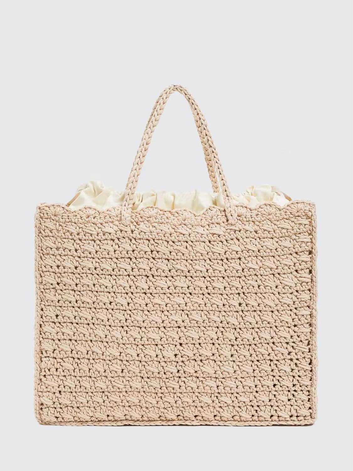 Borsa Twinset in cotone crochet