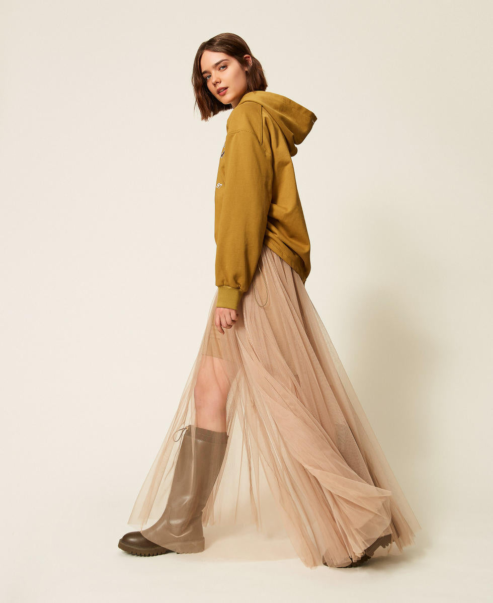 Gonna lunga in tulle Twinset
