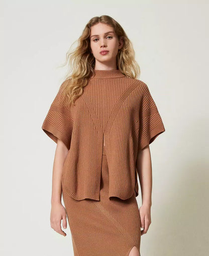 Maglia PONCHO donna 242LI3CEE Twinset