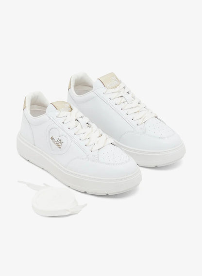 Sneaker bianche JA15154G1NIA210A Love Moschino