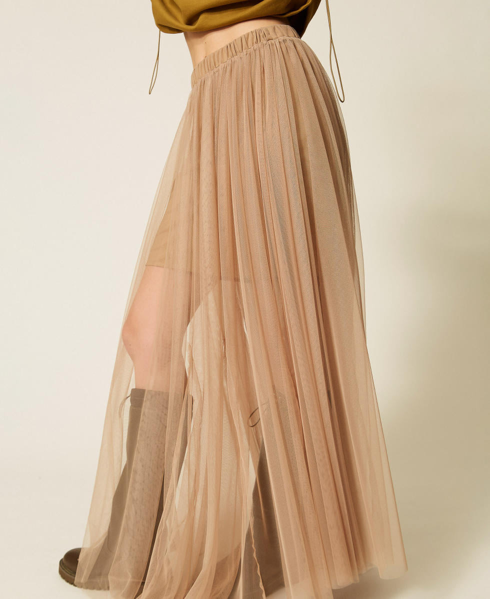 Gonna lunga in tulle Twinset