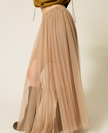 Gonna lunga in tulle Twinset