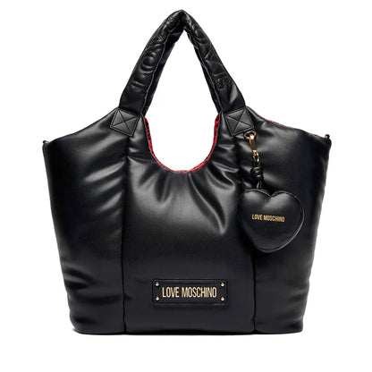 Shopping bag trapuntata JC4321PP0NKM100A Love Moschino