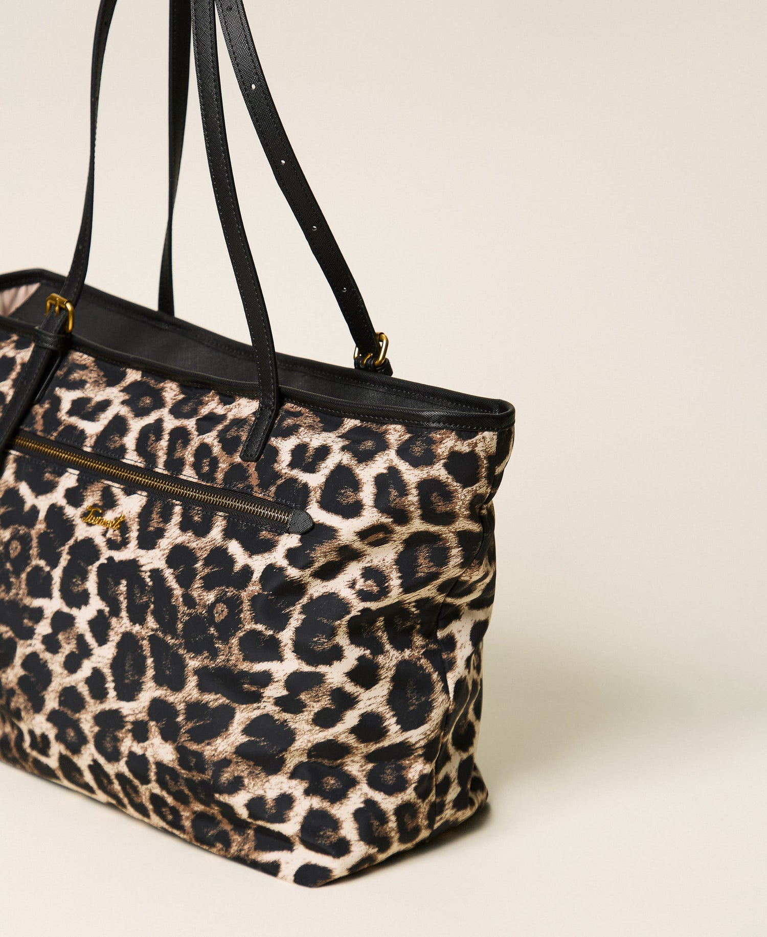 Borsa shopper a stampa animalier Twinset