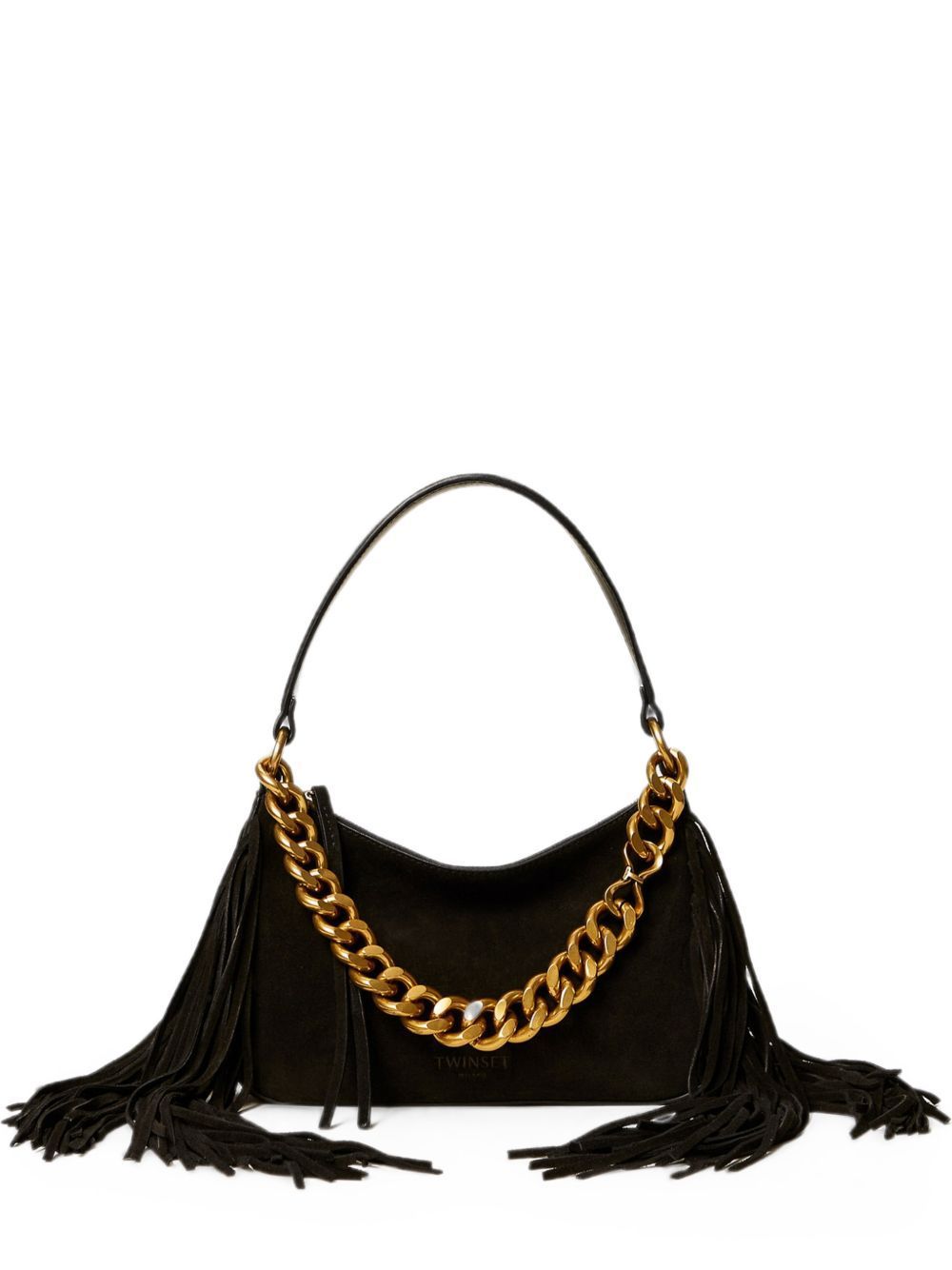 Borsa Liliane con frange Twinset