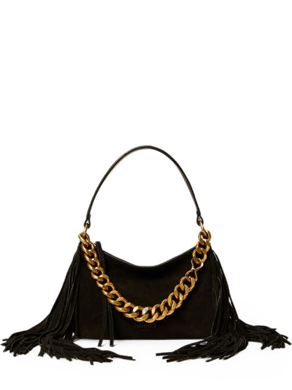 Borsa Liliane con frange Twinset