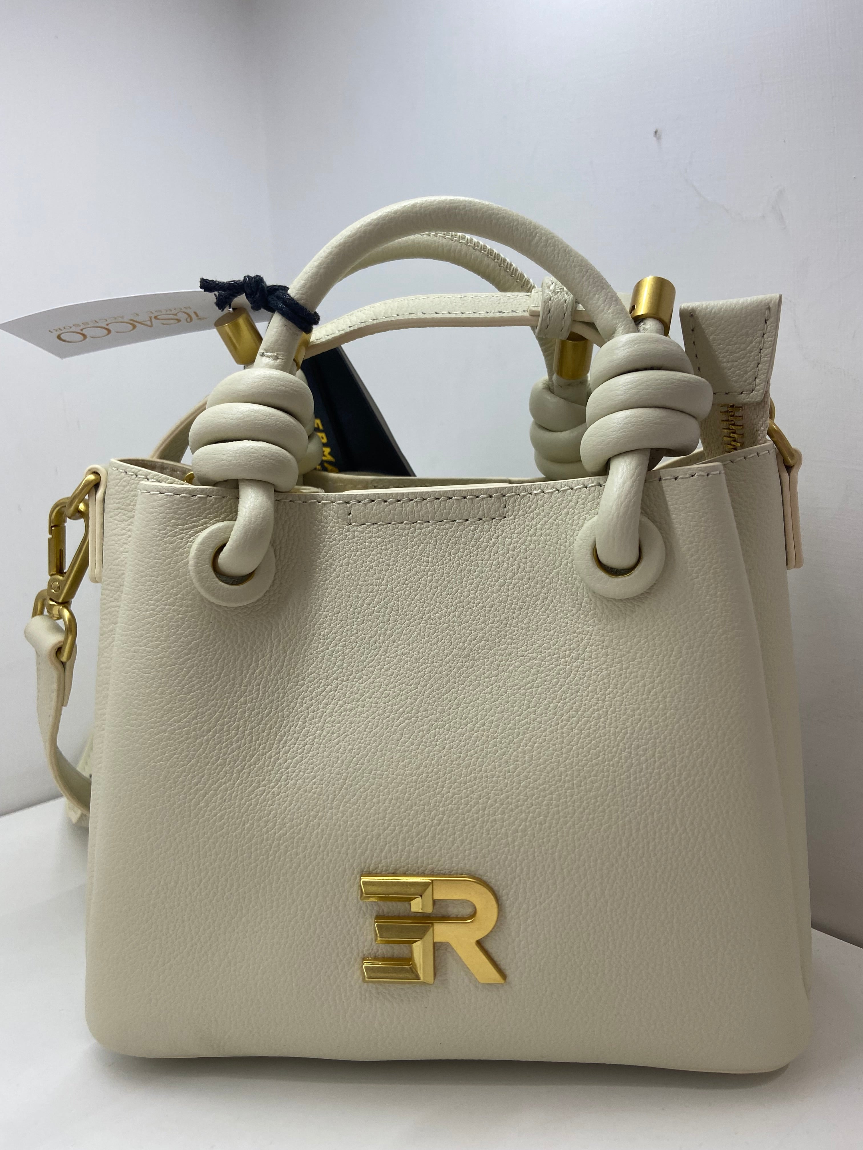 Borsa con tracolla in pelle Ermanno Scervino