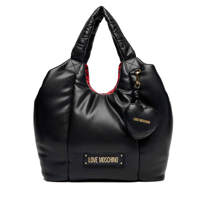 Shopping bag trapuntata JC4321PP0NKM100A Love Moschino