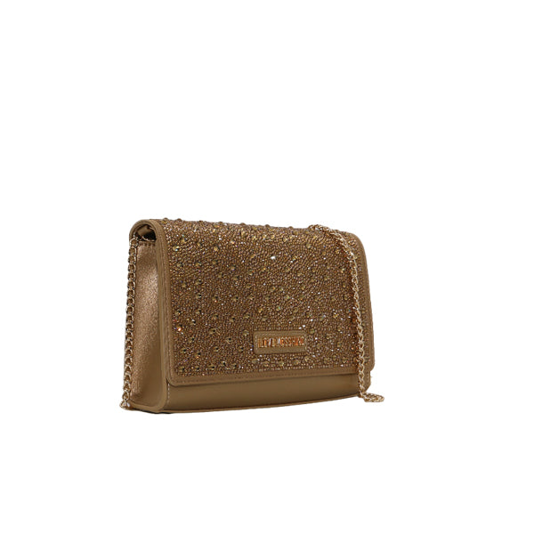 CLUTCH CON STRASS LOVE MOSCHINO