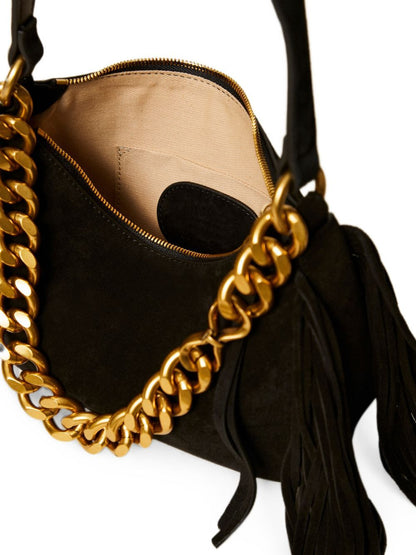 Borsa Liliane con frange Twinset