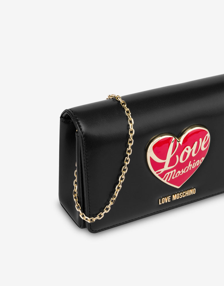 Pochette con tracolla cuore logato JC4186PP1NLP0000 Love Moschino