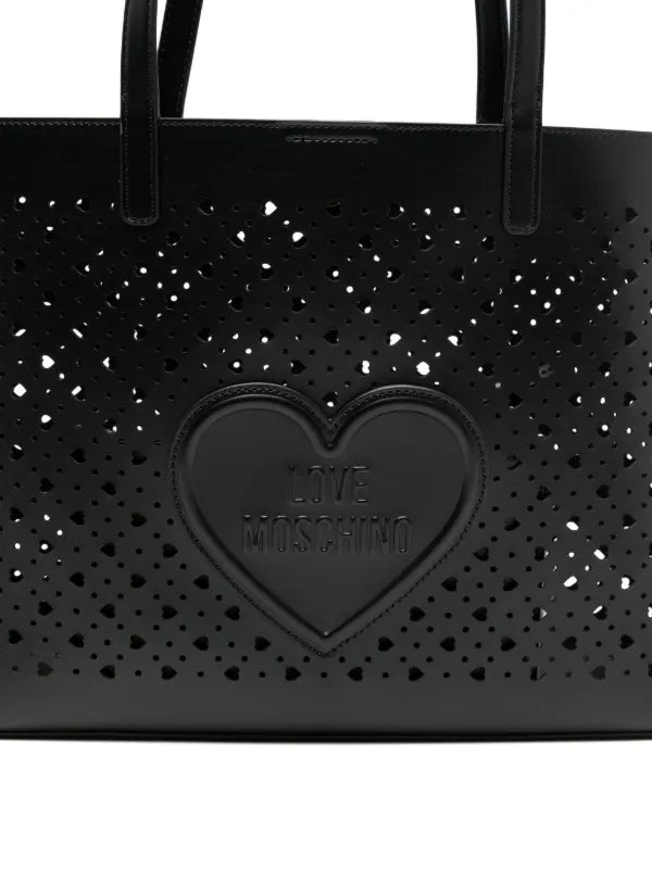 Borsa cut out love moschino