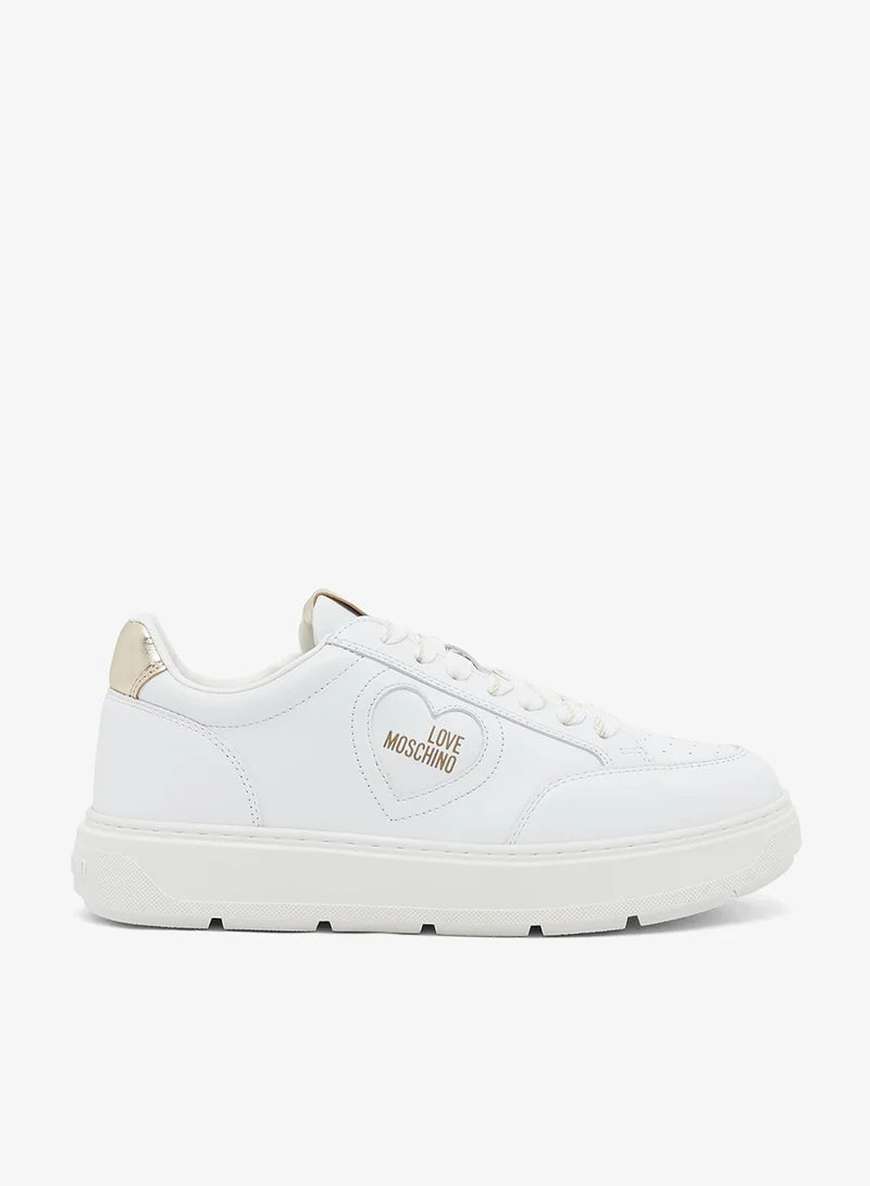 Sneaker bianche JA15154G1NIA210A Love Moschino