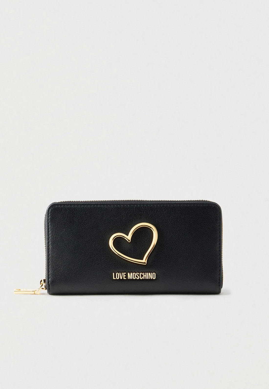 Portafoglio nero Love Moschino