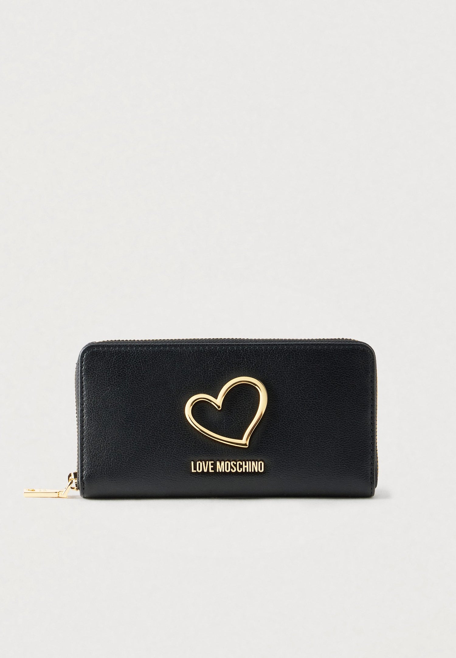 Portafoglio nero Love Moschino