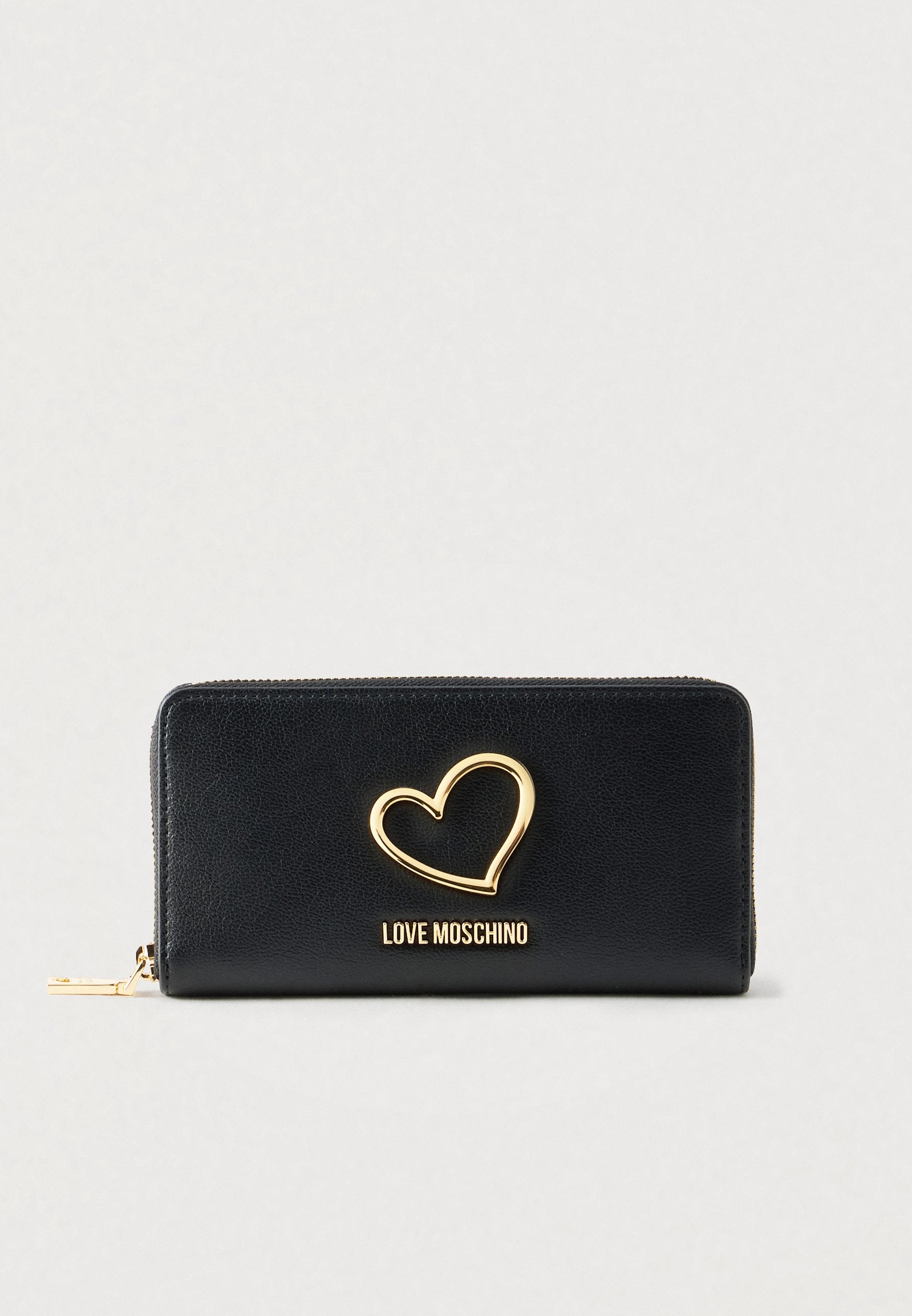 Portafoglio nero Love Moschino