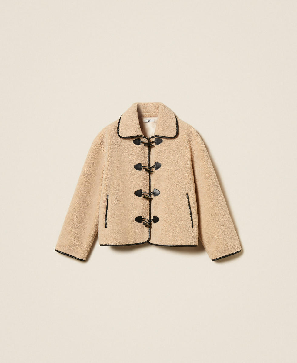 Caban con alamari Twinset