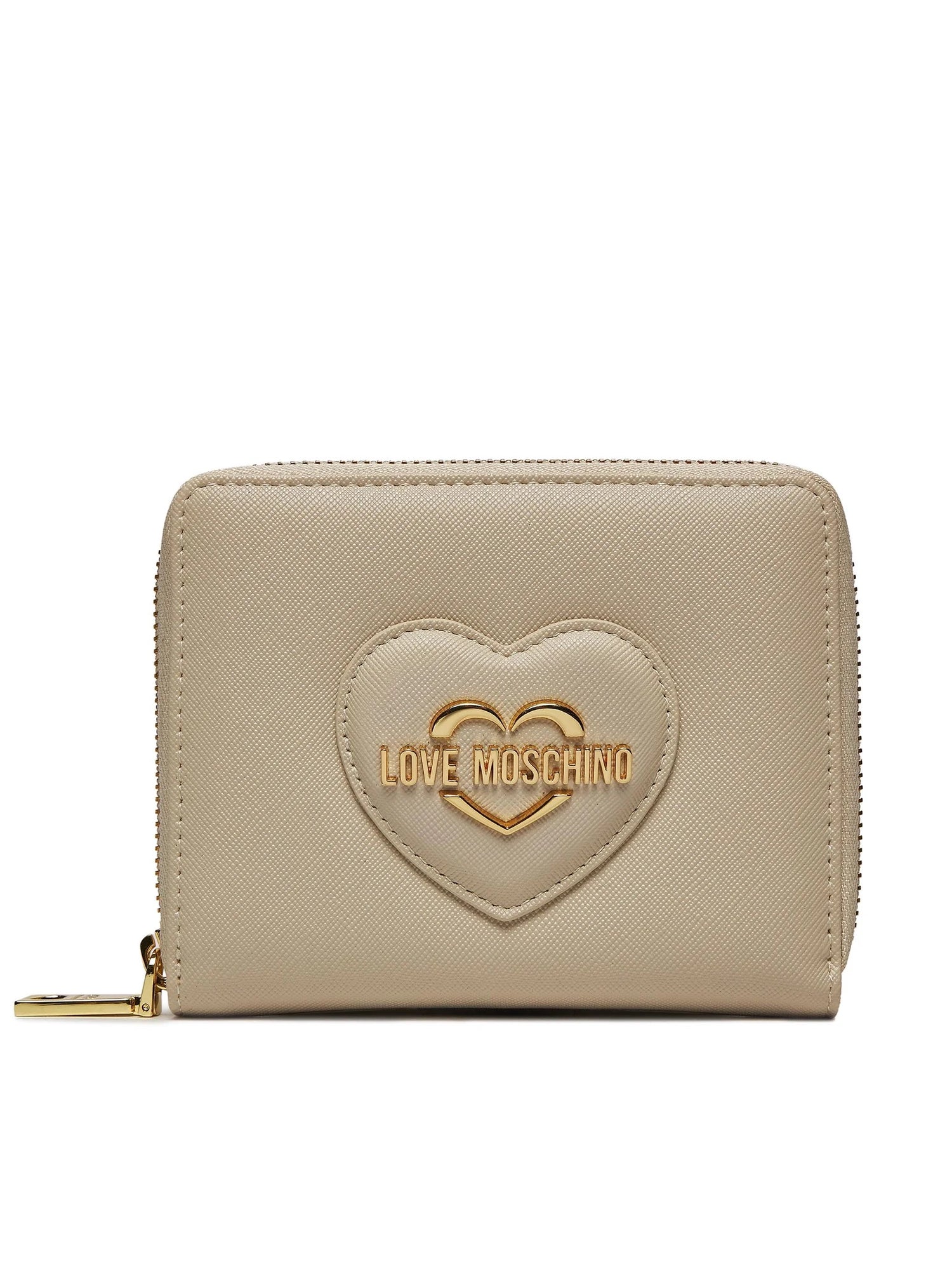 Portafoglio JC5733PP0IKL0110 Beige Love Moschino